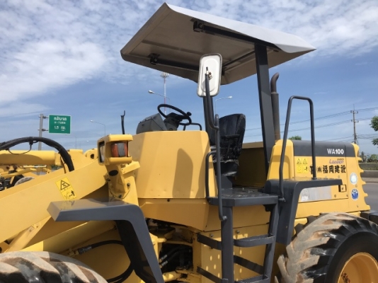 ขายรถตักล้อยาง KOMATSU WA100-3 (2,XXX ชั่วโมง) นำเข้าเองจากญี่ปุ่น สภาพสวยพร้อมใช้งาน