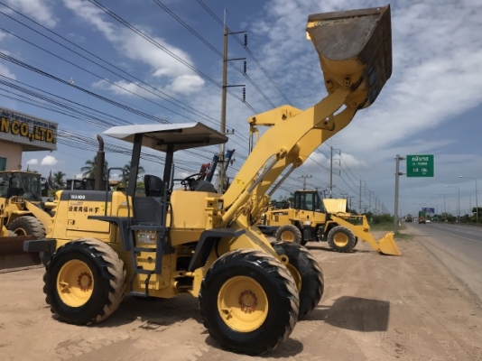 ขายรถตักล้อยาง KOMATSU WA100-3 (2,XXX ชั่วโมง) นำเข้าเองจากญี่ปุ่น สภาพสวยพร้อมใช้งาน