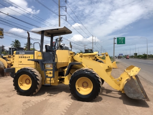 ขายรถตักล้อยาง KOMATSU WA100-3 (2,XXX ชั่วโมง) นำเข้าเองจากญี่ปุ่น สภาพสวยพร้อมใช้งาน