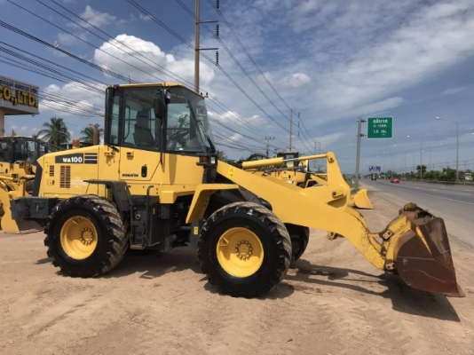 ขายรถตักล้อยาง KOMATSU WA100-6 ปี 2013 นำเข้าเองจากญี่ปุ่น สภาพสวยพร้อมใช้งาน มีVDOการทำงานครับ