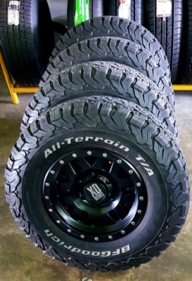ขายล้อ KMC XD128 ขอบ 16&quot; พร้อมยาง BF KO2