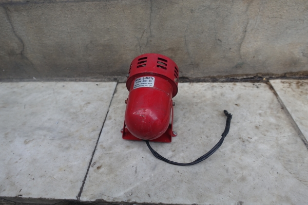 มอเตอร์ไซเรนสัญญาณเตือนเสียงไฟฟ้า MS-190 220V AC มอเตอร์ไซเรนสัญญาณเตือนเสียงไฟฟ้า MS-190 220V AC