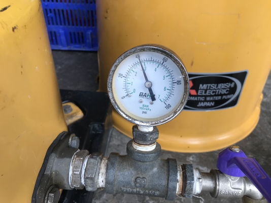 ขายปั๊มน้ำอัตโนมัติ Mitsubishi 250W สภาพสวยใหม่มาก หมุนนิ่ม ตรวจเช็คแรงดันเรียบร้อย ไม่มีรั่วซึม พร้อมใช้งาน ราคา 3,000 บาทพร้อมส่ง