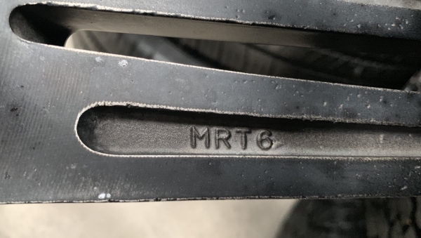 ล้อแม็ก 6รู139 MRT6 ขอบ 20 สีดำ พร้อมยาง 265-50-20 ปี 15 แม็กสวย