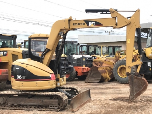 ขายรถขุด CAT 305SR คอนโทรลสั้น ปั๊มนิ้ว นำเข้าเองจากญี่ปุ่น สภาพสวยพร้อมใช้ มีVDOการทำงานครับ