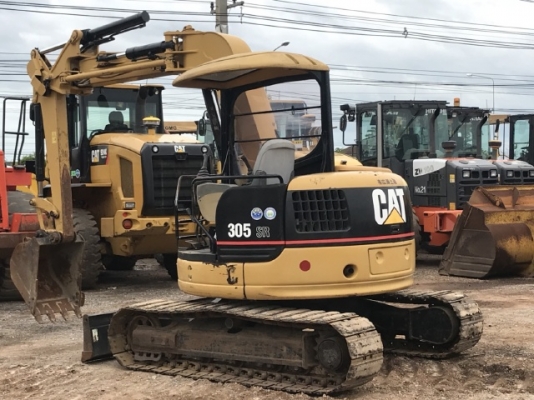 ขายรถขุด CAT 305SR คอนโทรลสั้น ปั๊มนิ้ว นำเข้าเองจากญี่ปุ่น สภาพสวยพร้อมใช้ มีVDOการทำงานครับ