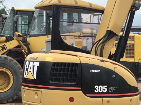 ขายรถขุด CAT 305SR คอนโทรลสั้น ปั๊มนิ้ว นำเข้าเองจากญี่ปุ่น สภาพสวยพร้อมใช้ มีVDOการทำงานครับ