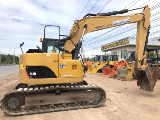 ขายรถขุด 313DCR ปี 2013 (3,xxx ชั่วโมง) นำเข้าเองจากญี่ปุ่น สภาพสวยพร้อมใช้ มีVDOการทำงานครับ