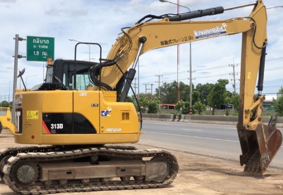 ขายรถขุด 313DCR ปี 2013 (3,xxx ชั่วโมง) นำเข้าเองจากญี่ปุ่น สภาพสวยพร้อมใช้ มีVDOการทำงานครับ