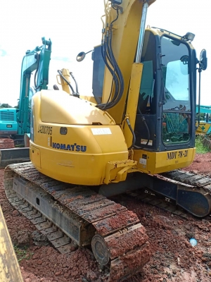 ขายจ้า..KOMATSU PC78US-8. เก่านอกแท้ เดิมๆๆ มีลายแย๊ก  พร้อมผานดัน สภาพสวย โทร089-3818694 จ๊อย