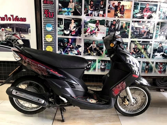mio115 สีดำ คาบูร์ เครื่องเดิม 19900