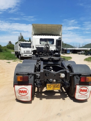 Hino 344 แรง ปี 56 สิบล้อหัวลากพร้อมหางพื้นเรียบ สามมิตร ยาว 12.50 เมตร พร้อมใช้งาน Hino 344 แรง ปี 56 สิบล้อหัวลากพร้อมหางพื้นเรียบ สามมิตร ยาว 12.50 เมตร พร้อมใช้งาน