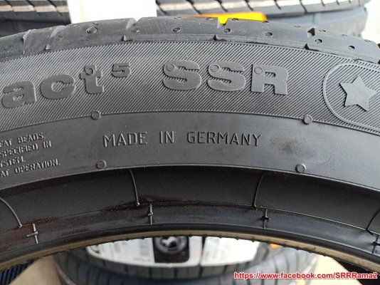 Continental ContiSportContact 5 SSR 225/45R17 ยางรันแฟลท GERMANY Continental ContiSportContact 5 SSR 225/45R17 ยางรันแฟลท GERMANY
