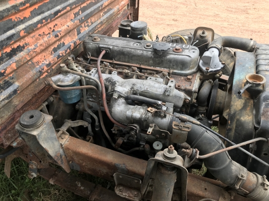 ขายเครื่องพร้อมเกียร์ ISUZU 4-BA1