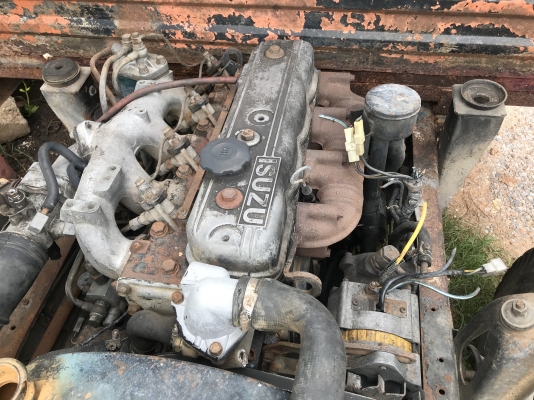 ขายเครื่องพร้อมเกียร์ ISUZU 4-BA1