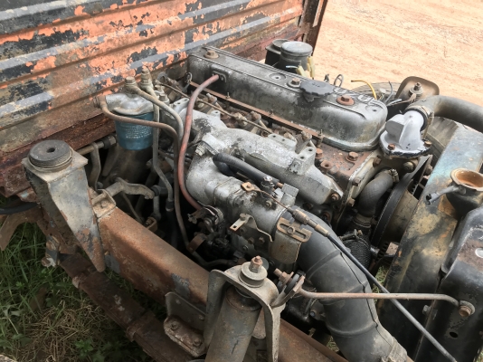 ขายเครื่องพร้อมเกียร์ ISUZU 4-BA1