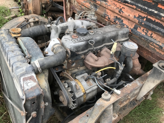 ขายเครื่องพร้อมเกียร์ ISUZU 4-BA1