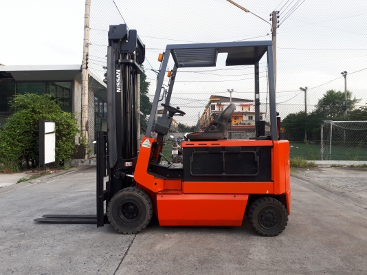 ขายรถโฟล์คลิฟท์ไฟฟ้ายี่ห้อ NISSAN QP02 ขายรถโฟล์คลิฟท์ไฟฟ้ายี่ห้อ NISSAN QP02