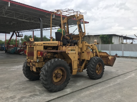 ขายรถตักMITSUBISHIรุ่นWS3 นำเข้าญี่ปุ่นไม่เคยใช้งานในไทยเอวอ่อนเครื่องมิตซูบิชิ4สูบ สภาพดีพร้อมใช้งาน 081-8302909 จิรโรจน์ Line ID : jiraroj2909