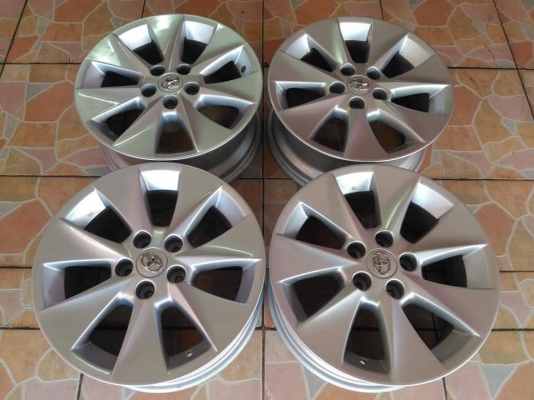ล้อแม็กเปล่า Toyota Alphard ขอบ 17 ขายถูกๆ ทั้งชุด 8900.- / ใส่ฟรี รับเทิร์น รับบัตรเครดิตทุกธนาคาร ส่งได้ทั่วไทย