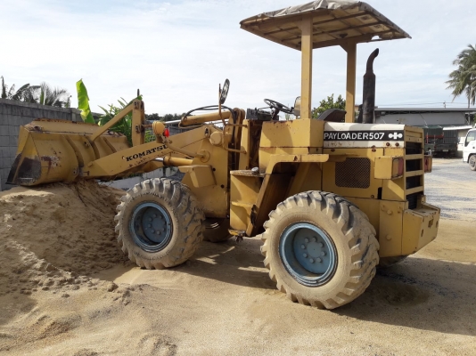 ขายรถตักล้อยาง KOMATSU 507