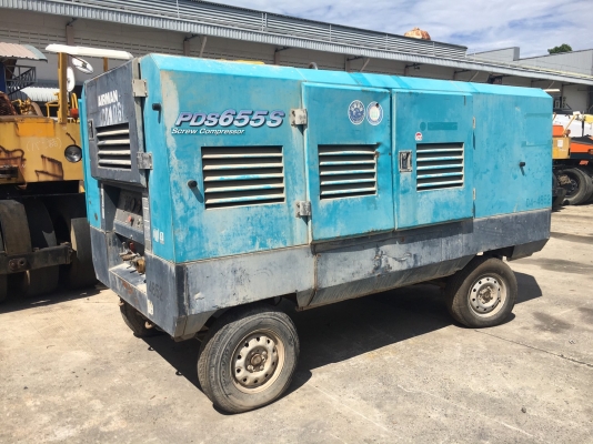 AIRMAN PDS655S : เครื่องปั๊มลม 655CFM โทร. 080-6565422 (หนิง)
