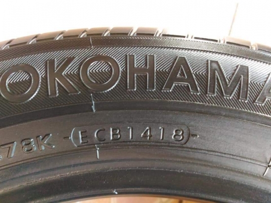 ยางคัดสภาพ Yokohama Decibel E70  205/55R16 ผลิตปี 2018 มีประกัน ทั้งชุด 3,990 Net ใส่ถ่วงฟรี รับบัตร ส่งทั่วไทย