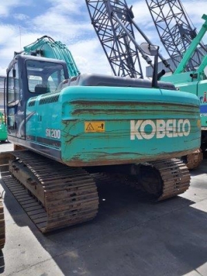 KOBELCO SK200-8 # YN12-58821 ใบ 70 มีลายหัวเจาะ มือสองญี่ปุ่น