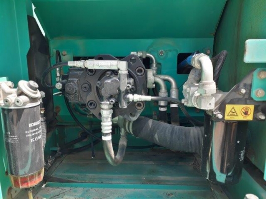 KOBELCO SK200-8 # YN12-58821 ใบ 70 มีลายหัวเจาะ มือสองญี่ปุ่น