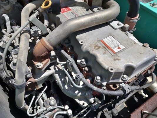 KOBELCO SK200-8 # YN12-58821 ใบ 70 มีลายหัวเจาะ มือสองญี่ปุ่น