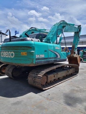 KOBELCO SK200-8 # YN12-58821 ใบ 70 มีลายหัวเจาะ มือสองญี่ปุ่น