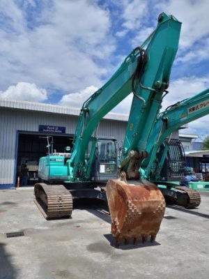 KOBELCO SK200-8 # YN12-58821 ใบ 70 มีลายหัวเจาะ มือสองญี่ปุ่น