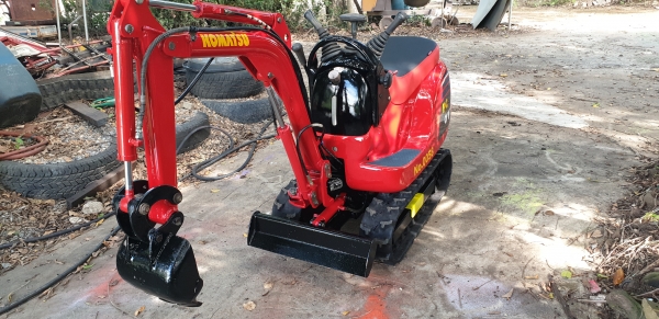 แบคโฮ pc01 พร้อมใช้งาน