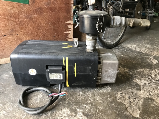 ขายปั๊มแวคคั่มสุญญากาศ ATB(Busch) 1.68HP. 380V made in Germany สภาพสวย หมุนนิ่ม ดูดแรง พร้อมใช้งาน