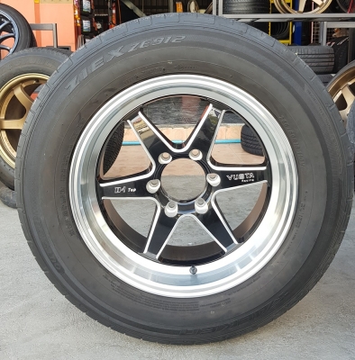 ล้อใหม่ขอบ18 WELD YUSTA D-1 พร้อมยาง\%265/60/18  4 ล้อ