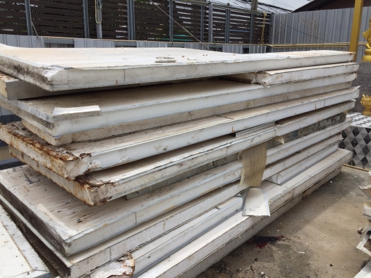 แผ่นฉนวนกันความร้อน ขนาด 4-5-6 นิ้ว สภาพ 90\%