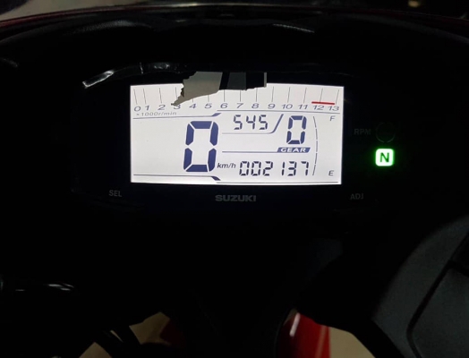 gsx-r 150 สีแดง ไมล์ 2 พันโล รถสวยน้องๆป้ายแดงเลยครับ 54,900