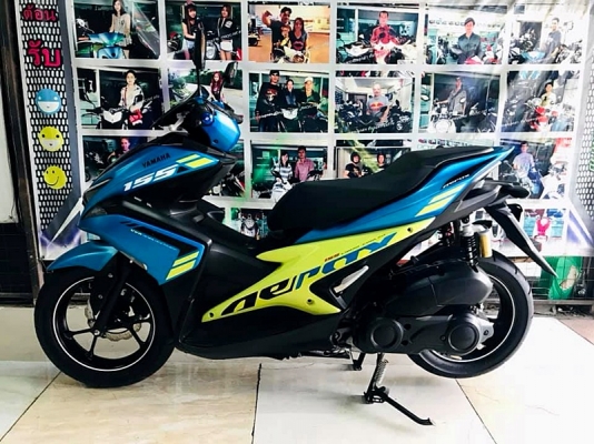 aerox สีฟ้าเขียว สีหายาก รถสวยเครื่องเดิม 49900 aerox สีฟ้าเขียว สีหายาก รถสวยเครื่องเดิม 49900