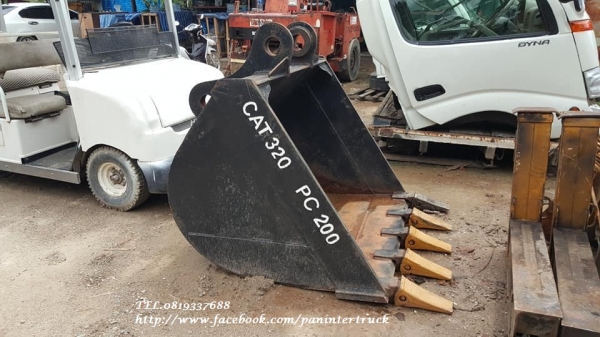 ลดล้างสต๊อค!!สินค้าใหม่ ประกอบนอกBUCKET บุ๊งกี๋สำหรับรถไซค์200 ,220 /สลัก 80มิล/แบบธรรมดา /5ฟัน /ปากกว้าง:45 นิ้ว/