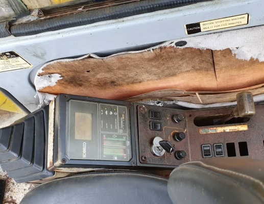 ขายด่วน735,000บาทรถแบคโฮKOBELCO-SK200MARK3มาร์ทีรถนอกเพิ่งนำเข้าจากญี่ปุ่นยังไม่เคยใช้งานในเมืองไทยเลยบูมอาร์มสวยช่วงล่างเต็มเอวเเน่นเครื่องดีปั้มดีไฟฟ้าครบซีเรียสสูงเร็วเเรงไม่โหลดรถสวยสถาพเดิมๆดีพร้อมใช้เอกสารอินวอย 081-989-1989หรั่ง