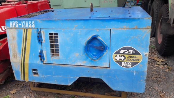 ขายเครื่องปั๊มลม DENYO DPS-130SS1 เก่านอก # ขนาด 7 บาร์ 130 cfm โทร084-5424150 line id : rapinzat ขายเครื่องปั๊มลม DENYO DPS-130SS1 เก่านอก # ขนาด 7 บาร์ 130 cfm โทร084-5424150 line id : rapinzat