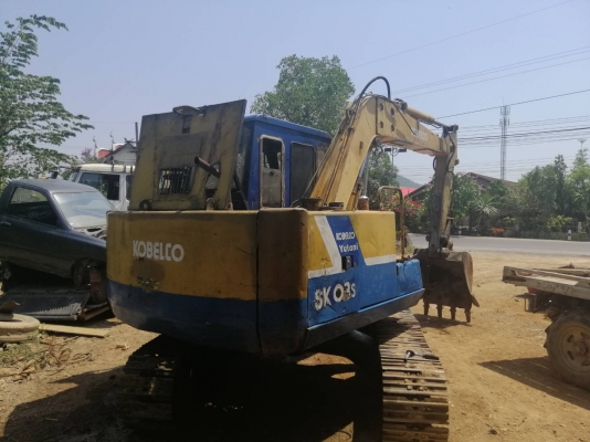 รถขุด KOBELCO SK03 สภาพใช้งานได้ปกติ