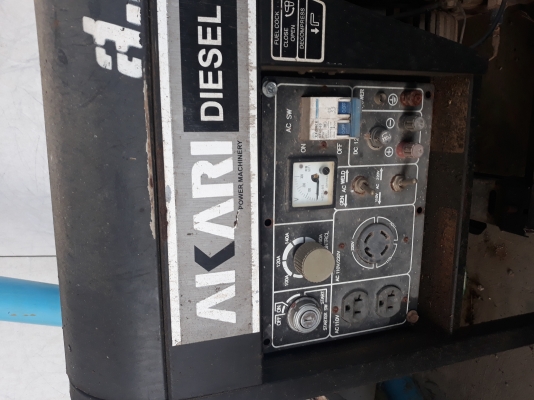 ขายตัวเครื่องยนต์ดีเซลติดเครื่องปั่นไฟ 5 kw