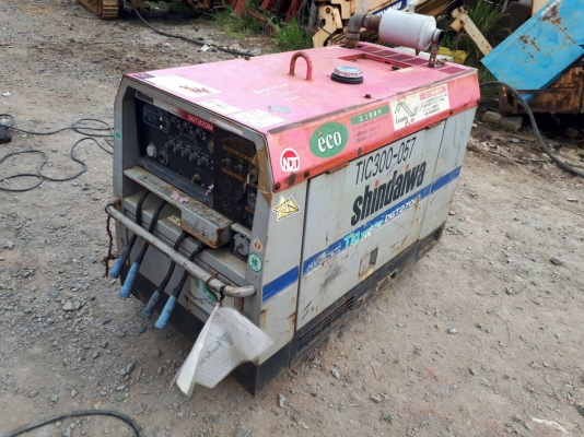 ขาย เครื่องเชื่อมพร้อมปั่นไฟ SHINDAIWA ขนาด 11.5 KVA เชื่องธูปได้ อาร์กอนได้ ไฟ 110V เก่าญี่ปุ่นแท้ พร้อมใช้ ขาย เครื่องเชื่อมพร้อมปั่นไฟ SHINDAIWA ขนาด 11.5 KVA เชื่องธูปได้ อาร์กอนได้ ไฟ 110V เก่าญี่ปุ่นแท้ พร้อมใช้