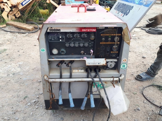 ขาย เครื่องเชื่อมพร้อมปั่นไฟ SHINDAIWA ขนาด 11.5 KVA เชื่องธูปได้ อาร์กอนได้ ไฟ 110V เก่าญี่ปุ่นแท้ พร้อมใช้ ขาย เครื่องเชื่อมพร้อมปั่นไฟ SHINDAIWA ขนาด 11.5 KVA เชื่องธูปได้ อาร์กอนได้ ไฟ 110V เก่าญี่ปุ่นแท้ พร้อมใช้