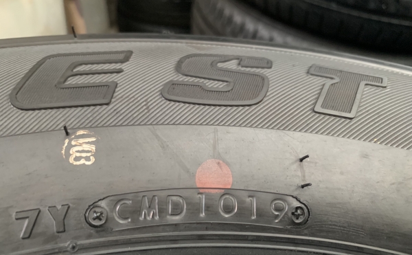 ยางใหม่ป้ายแดง 265-65-17 Bridgestone ปี 19 ใหม่ยกห้าง กริ๊บๆ