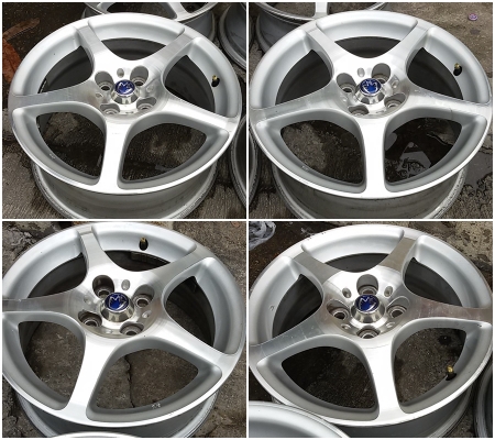 แม็ก Mazda2 Sky Activ15/Vios 16-4-100 ชุดละ 3200บาท/Dunlop 215-65-16 ปี19 7500 บาท