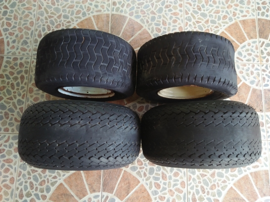 ขายกะทะรถกอล์ฟ ขอบ 8&quot; เบอร์ 18x8.5 - 8   4 ล้อ ราคาถูก