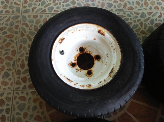 ขายกะทะรถกอล์ฟ ขอบ 8&quot; เบอร์ 18x8.5 - 8   4 ล้อ ราคาถูก