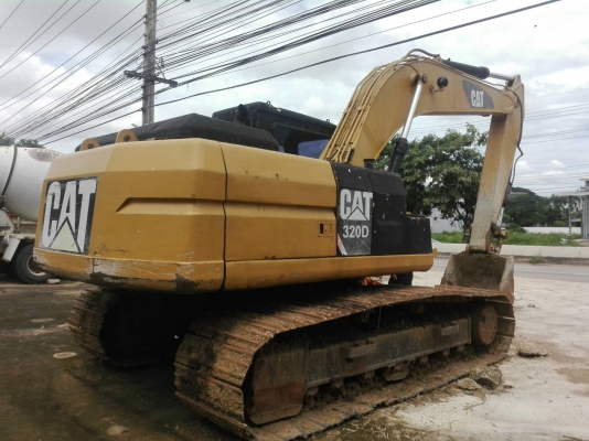 ขายแบคโฮ.CAT320Bรถสวยใช้งานได้เอวแน้นไฟฟ้าตัดออก